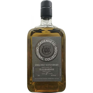 Cadenhead Original Collection Tullibardine 27 year old single malt scotch whisky ex-bourbon ex-rum casks 700ml 46% ABV