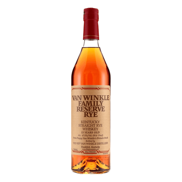 Van Winkly Family Reserve Straight Kentucky Rye 13 Year Old 2020 release 750ml