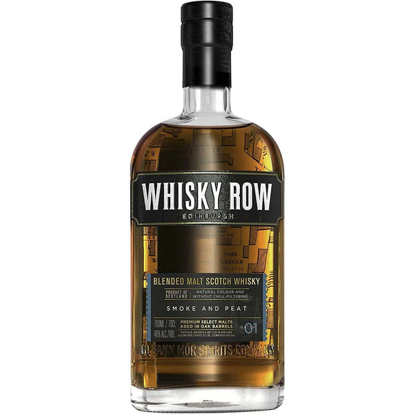 Whisky Row Smoke And Peat Blended Malt Scotch Whisky